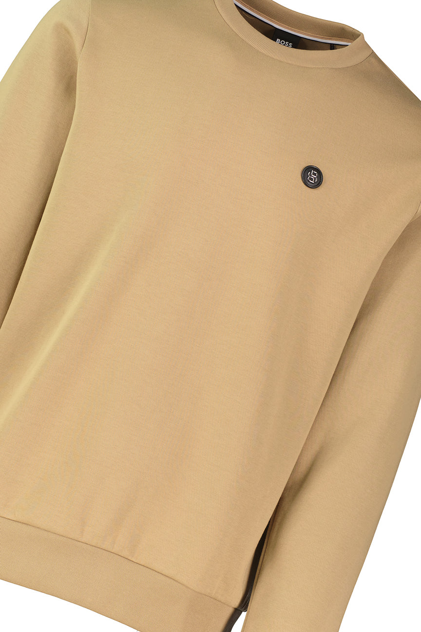 BOSS Black C-Sharpe 01 Dark Beige Sweatshirt - image 4