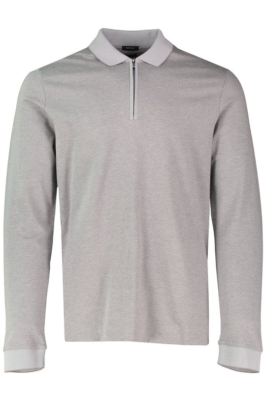 BOSS Black H-Peduzzi 06 Silver Polo Shirt