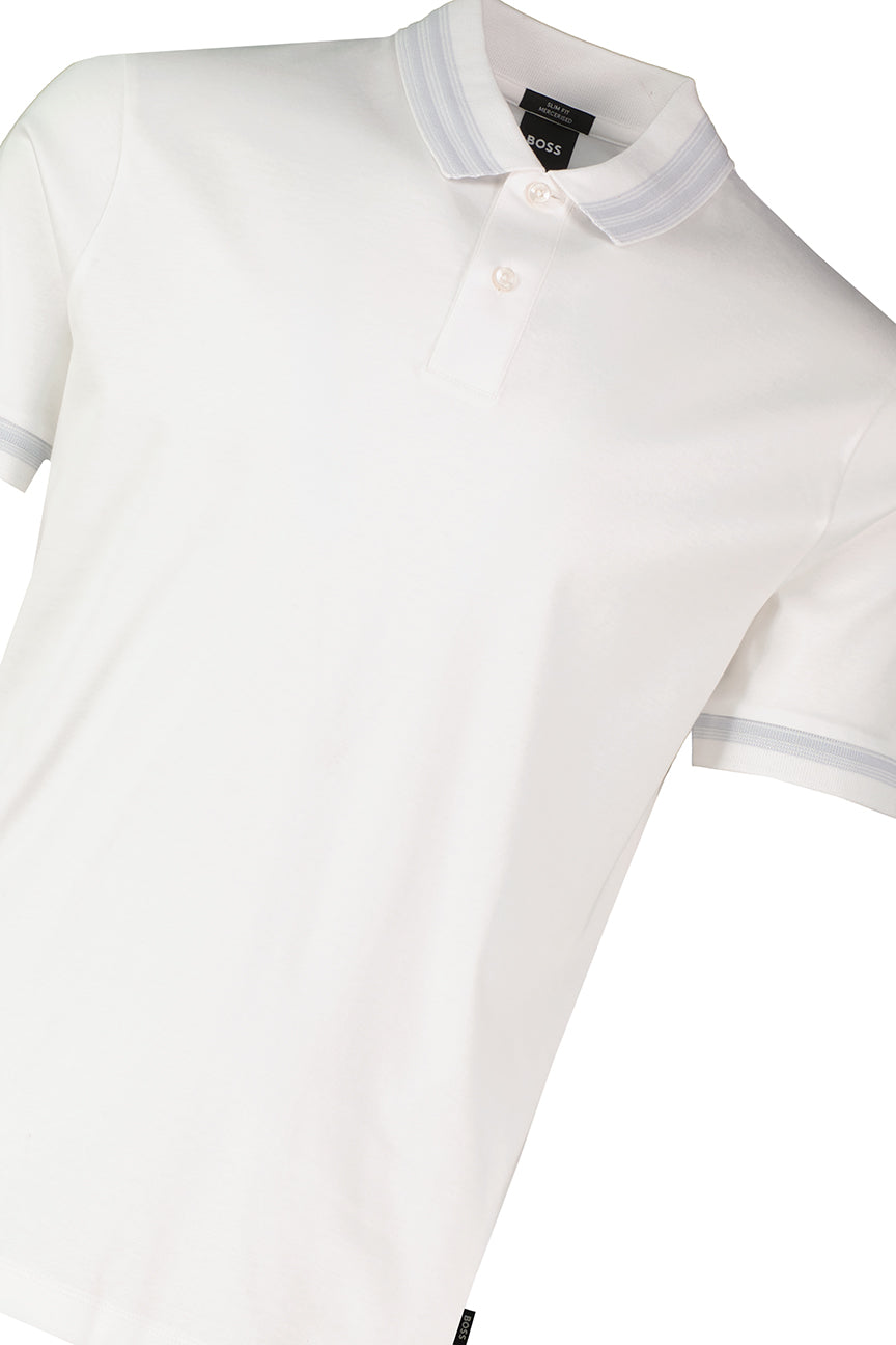 BOSS Black H-Phillipson 202 White Polo Shirt - image 4