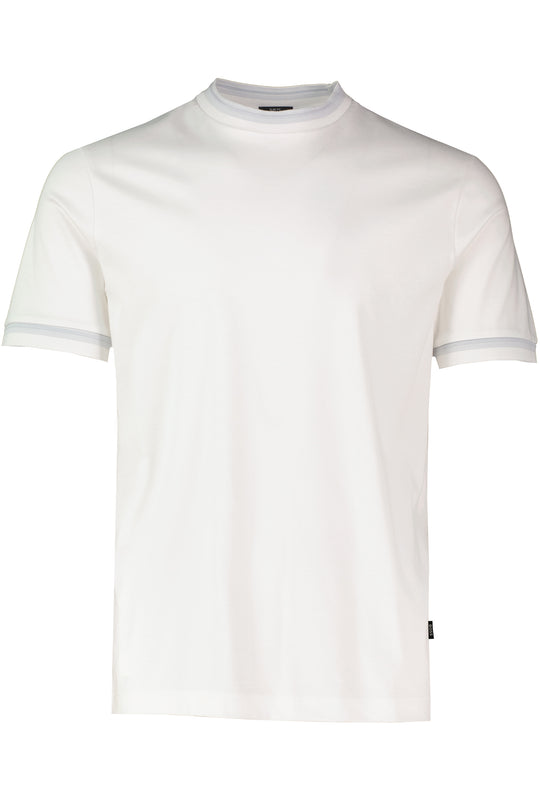 BOSS Black H-Tessler 202 White Slim Fit T Shirt