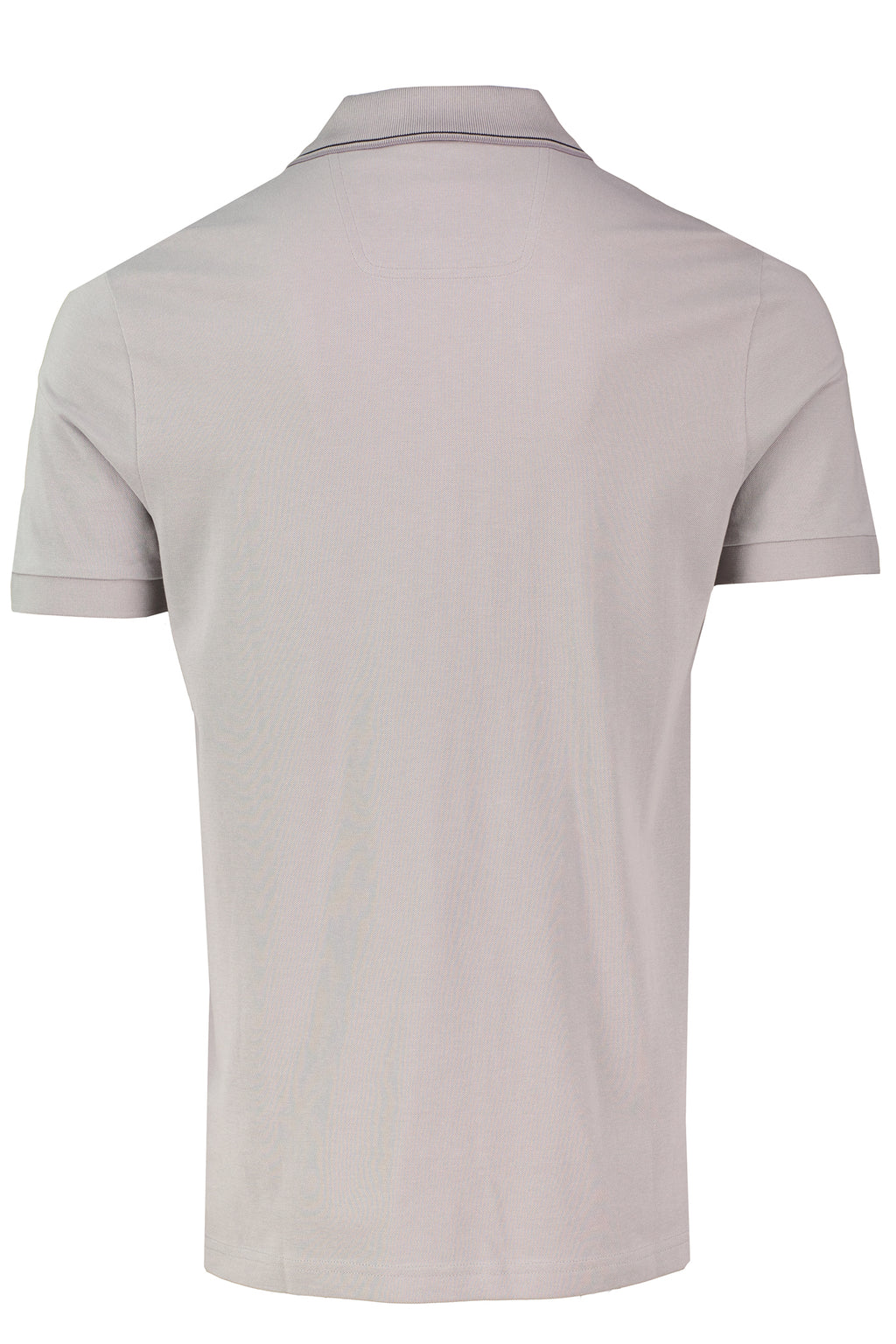 BOSS Green Paule 4 Open Grey Slim Fit Polo Shirt - image 3