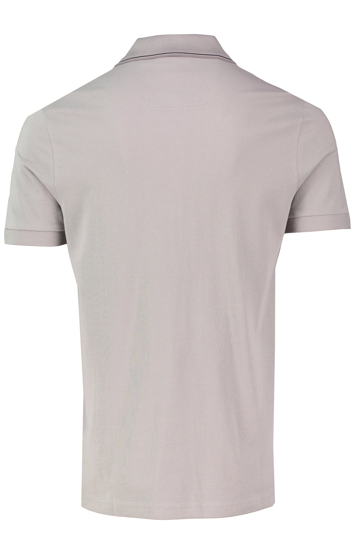 BOSS Green Paule 4 Open Grey Slim Fit Polo Shirt - image 3