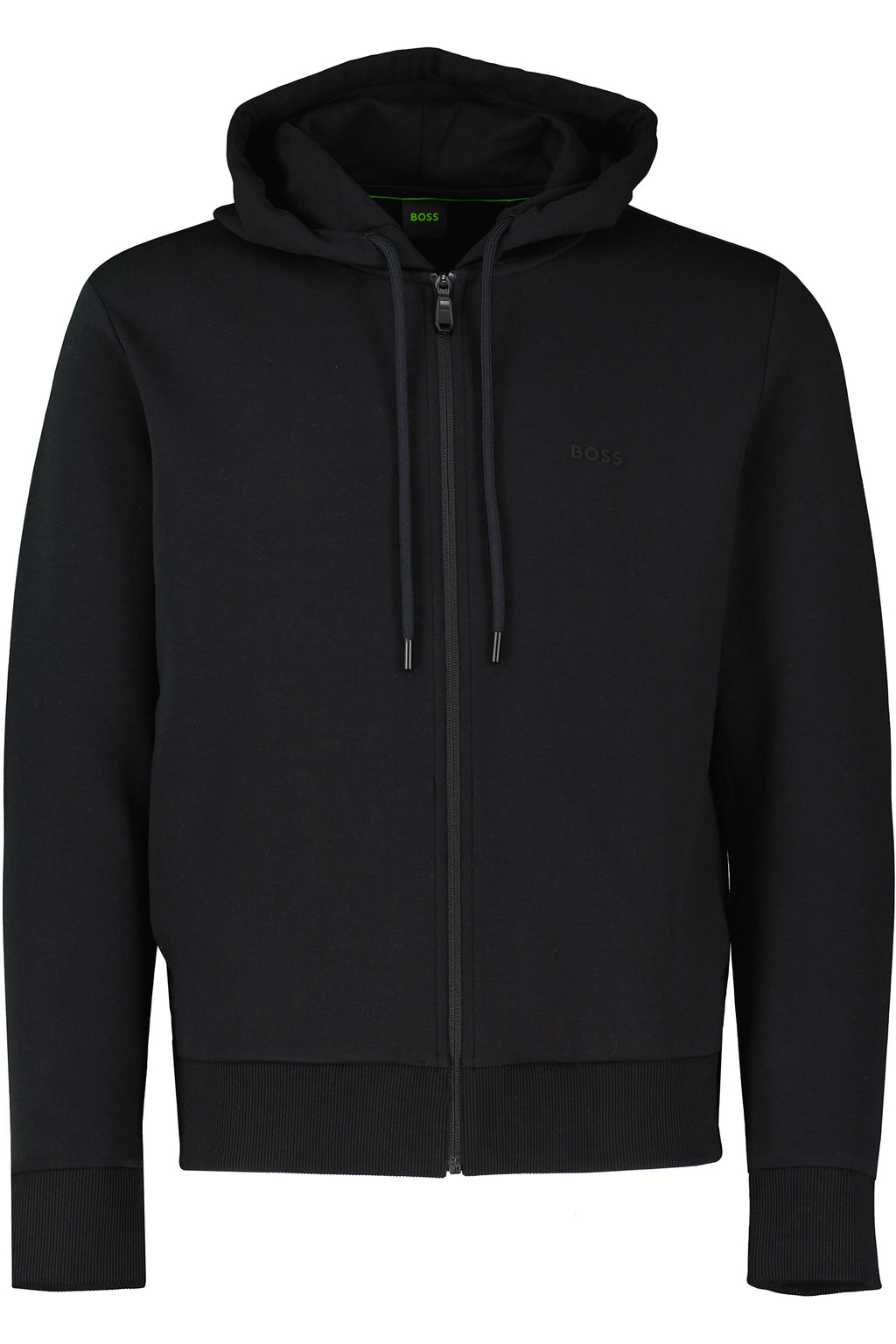 BOSS Green Saggy Black Hoodie - image 2