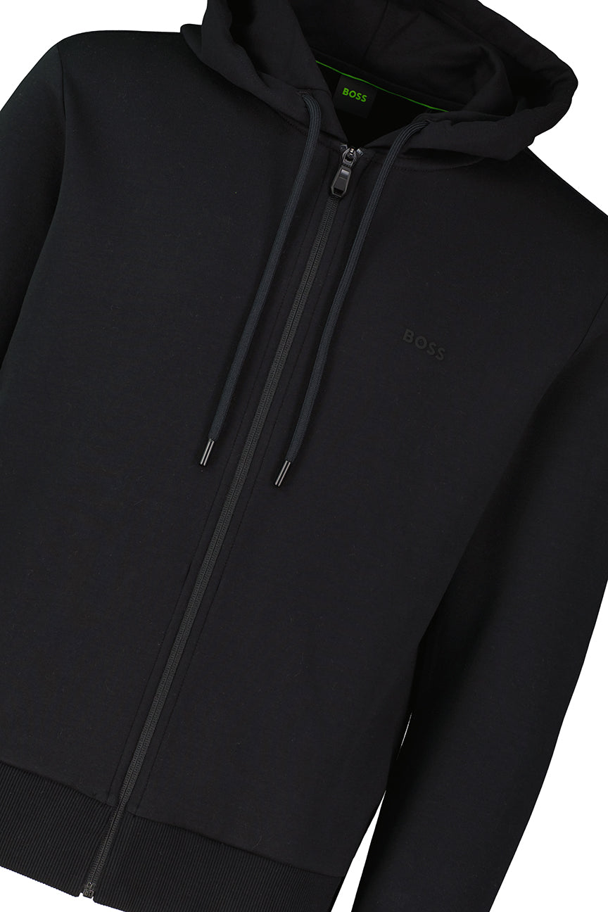 BOSS Green Saggy Black Hoodie - image 4