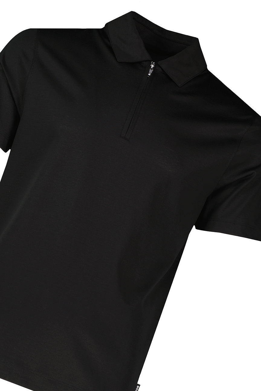 BOSS Black H-Paras 50 Black Polo Shirt — view 4