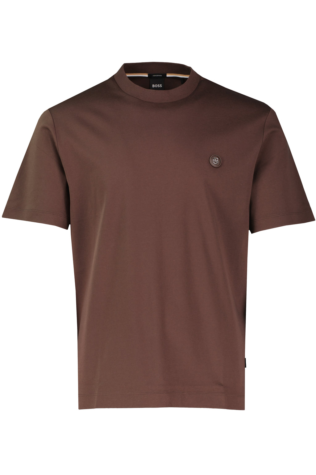 BOSS Black C-Taut 01 Dark Brown T Shirt