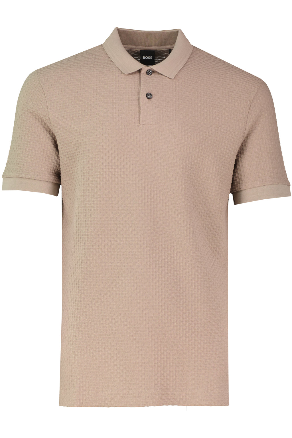 BOSS Black H-Parlay 82 Open Brown Polo Shirt