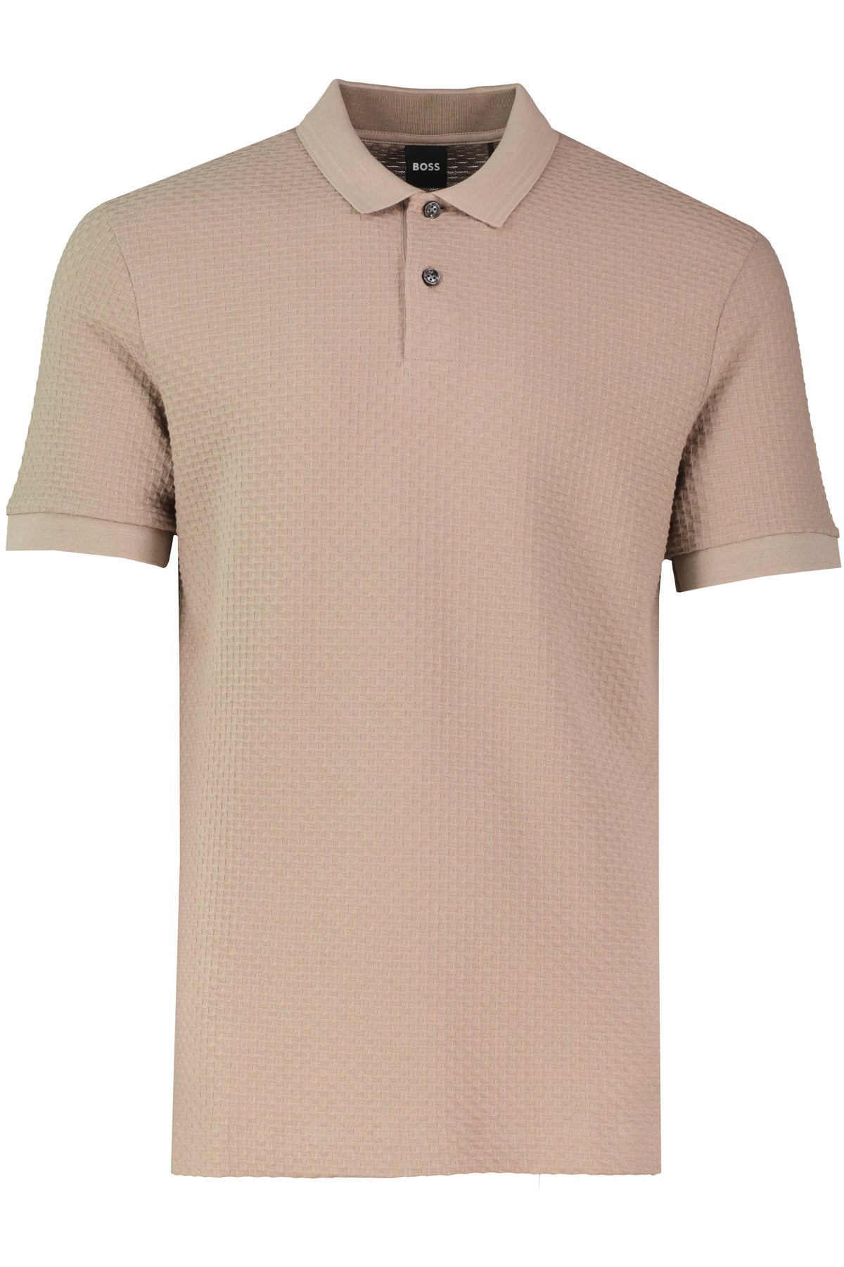 BOSS Black H-Parlay 82 Open Brown Polo Shirt