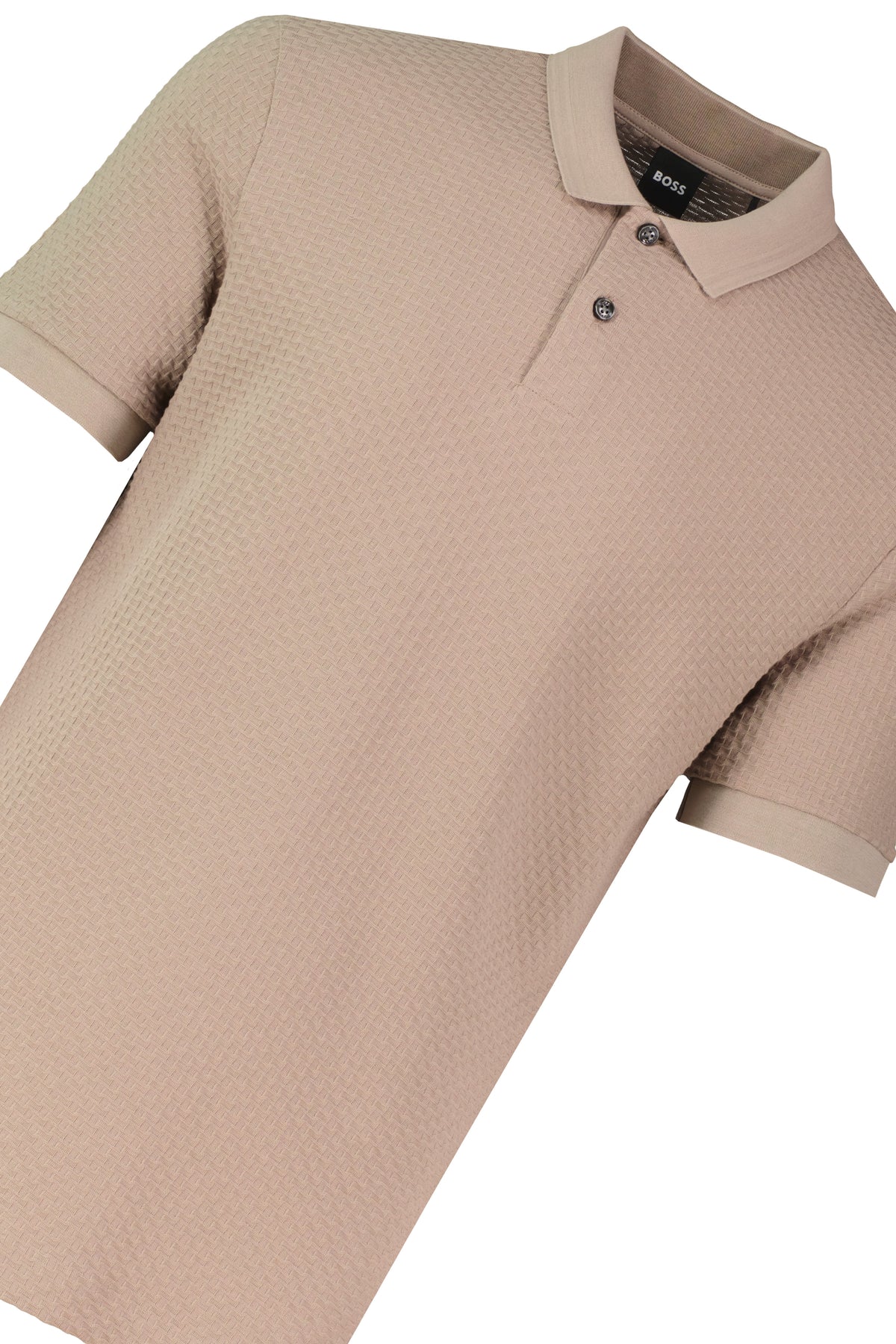 BOSS Black H-Parlay 82 Open Brown Polo Shirt