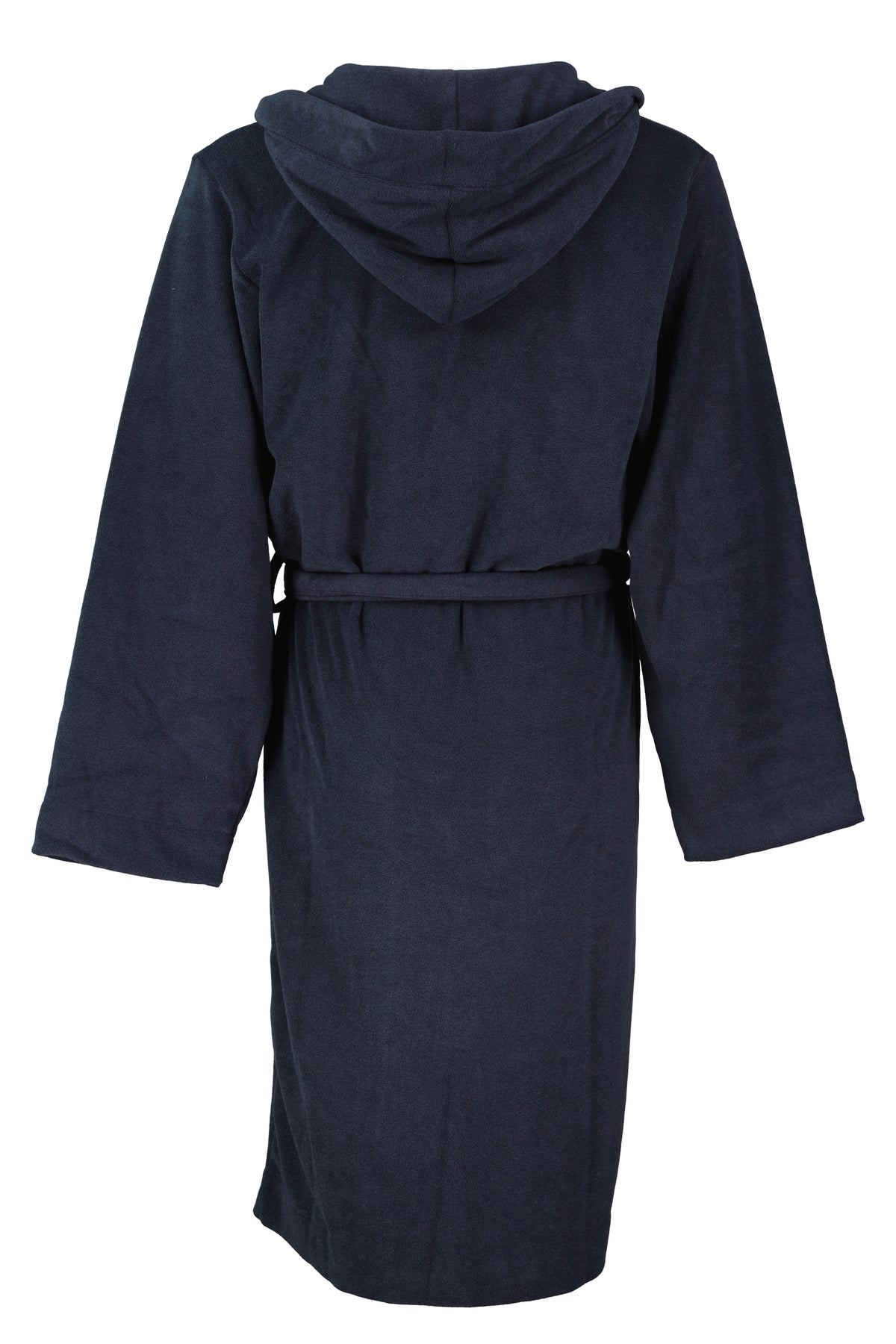 BOSS Black Terry Robe Dark Blue Bathrobe — view 4