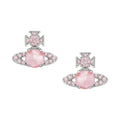 Vivienne Westwood Ondina Pink CZ Stud Earrings 6201038W-02P347