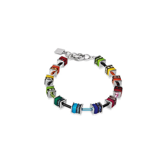 Coeur De Lion Stee GeoCUBE® Multicoloured Bracelet 4409/30-1500
