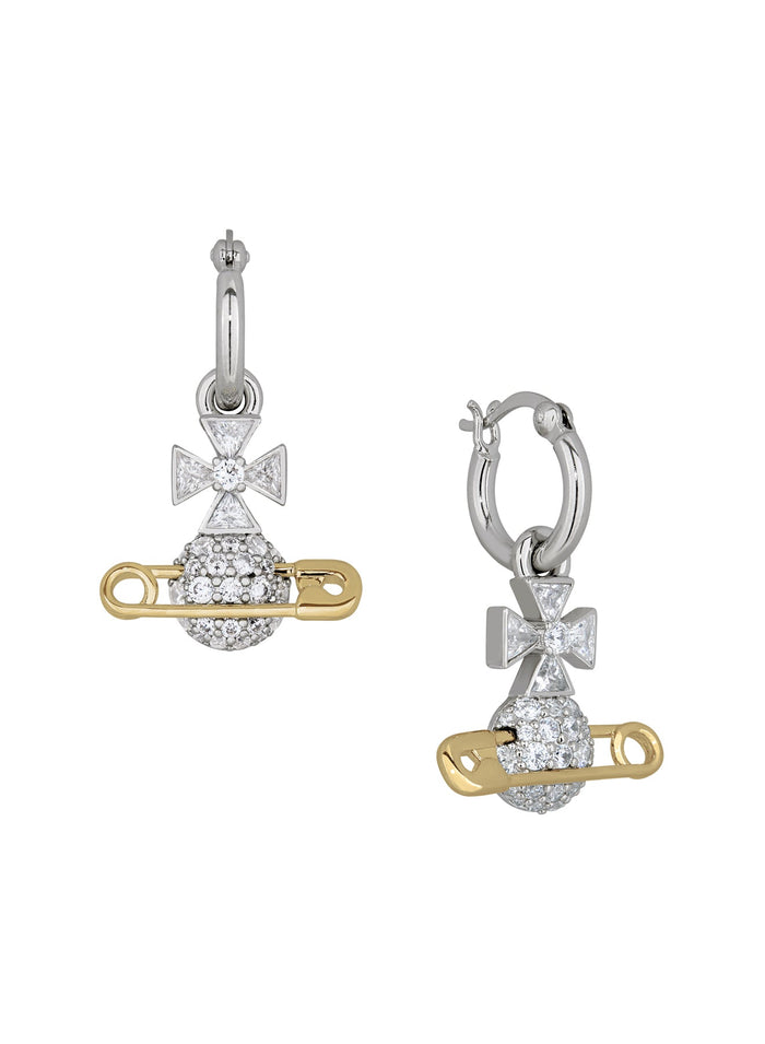 Vivienne Westwood Hectorina Hoop Earrings 6203009B-02P133-