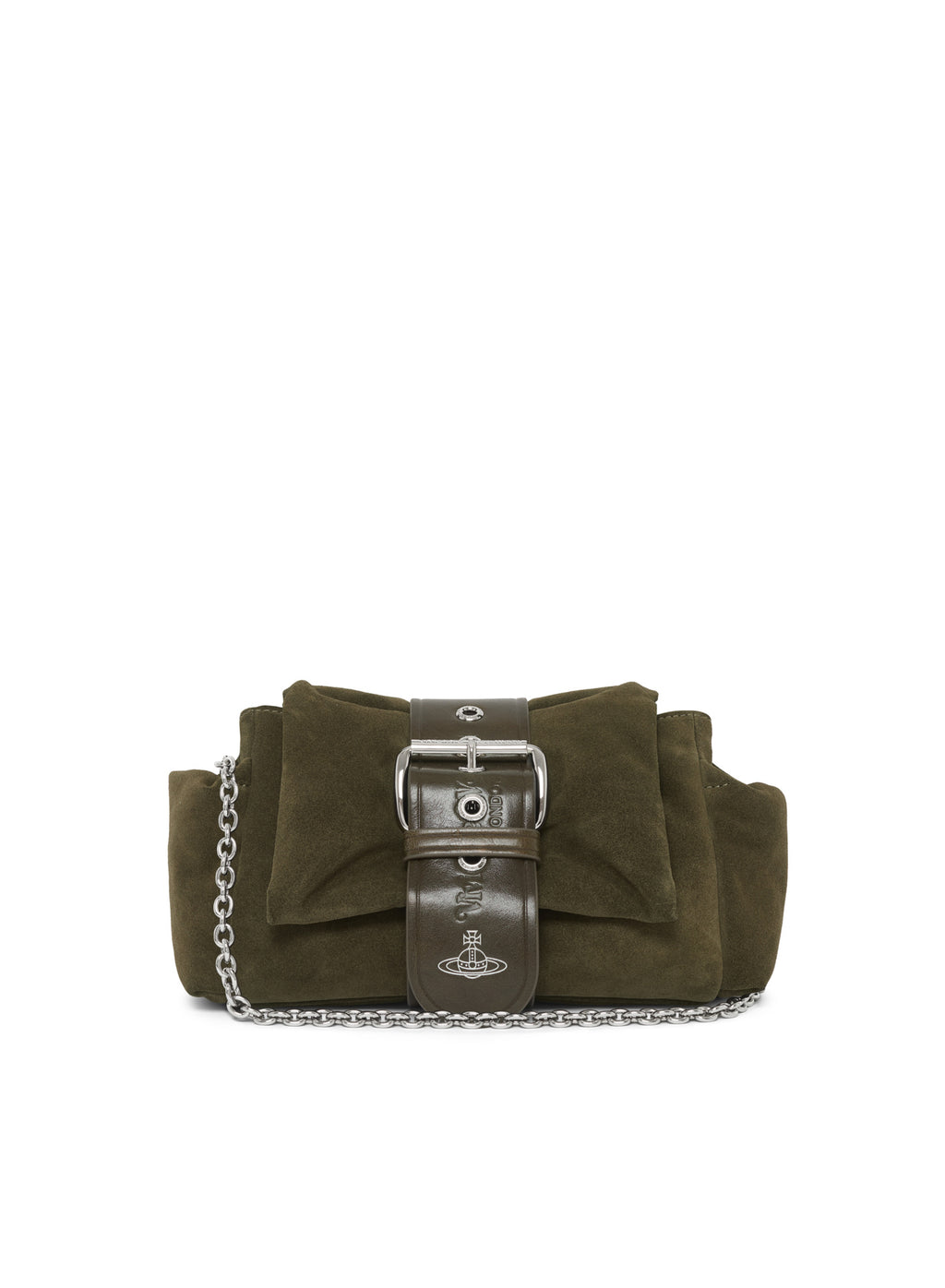 Women's Vivienne Westwood Hazel Treasure Handbag in Khaki — view 4
