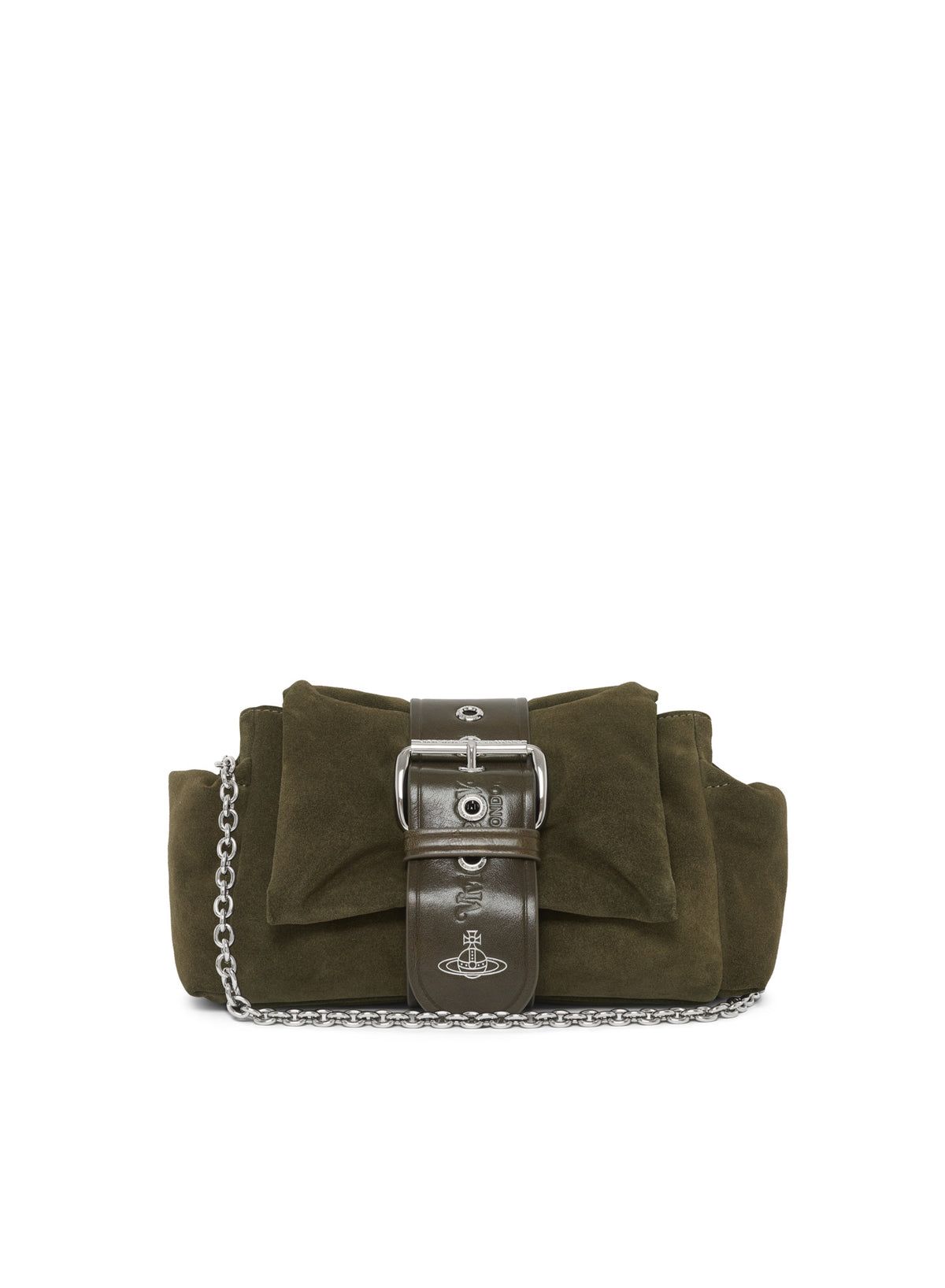 Women's Vivienne Westwood Hazel Treasure Handbag in Khaki — view 4