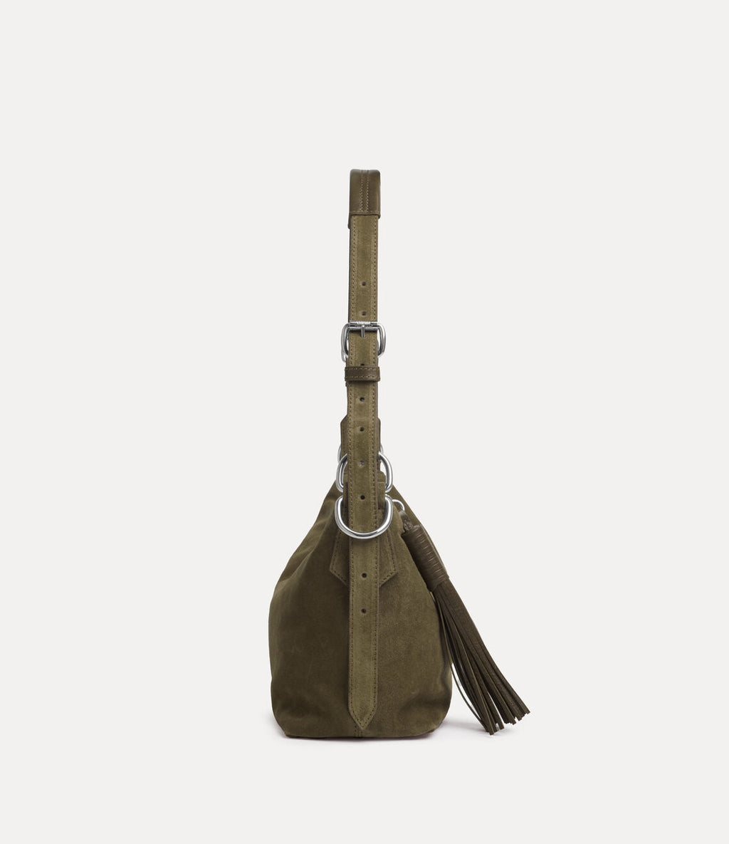 Women's Vivienne Westwood Emma Shoulder Bag in Khaki