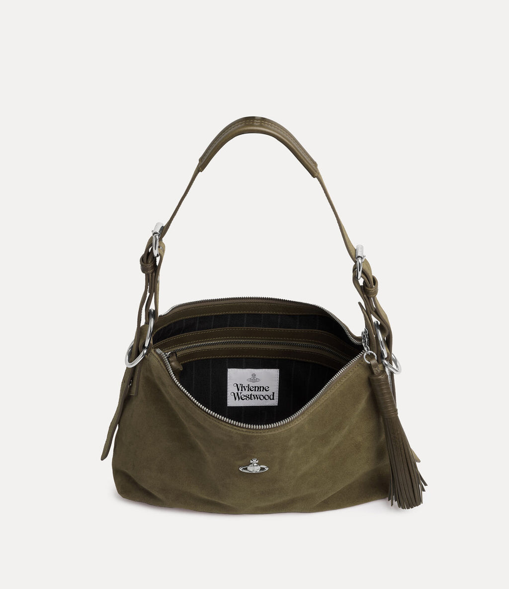 Women's Vivienne Westwood Emma Shoulder Bag in Khaki
