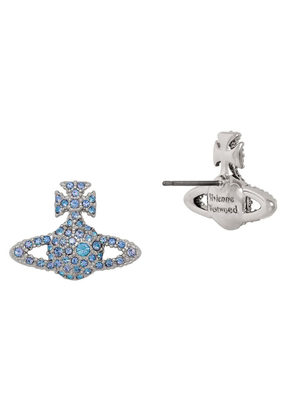 Vivienne Westwood Grace Bas Relief, Vitrail Light Crystal Earrings — view 2