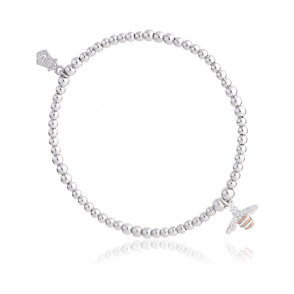 The Clogau Natures Wonder Honey Bee Affinity Bracelet, a silver sterling bracelet from Clogau, available at OD’s Jewellers in St Helens