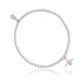 The Clogau Natures Wonder Honey Bee Affinity Bracelet, a silver sterling bracelet from Clogau, available at OD’s Jewellers in St Helens