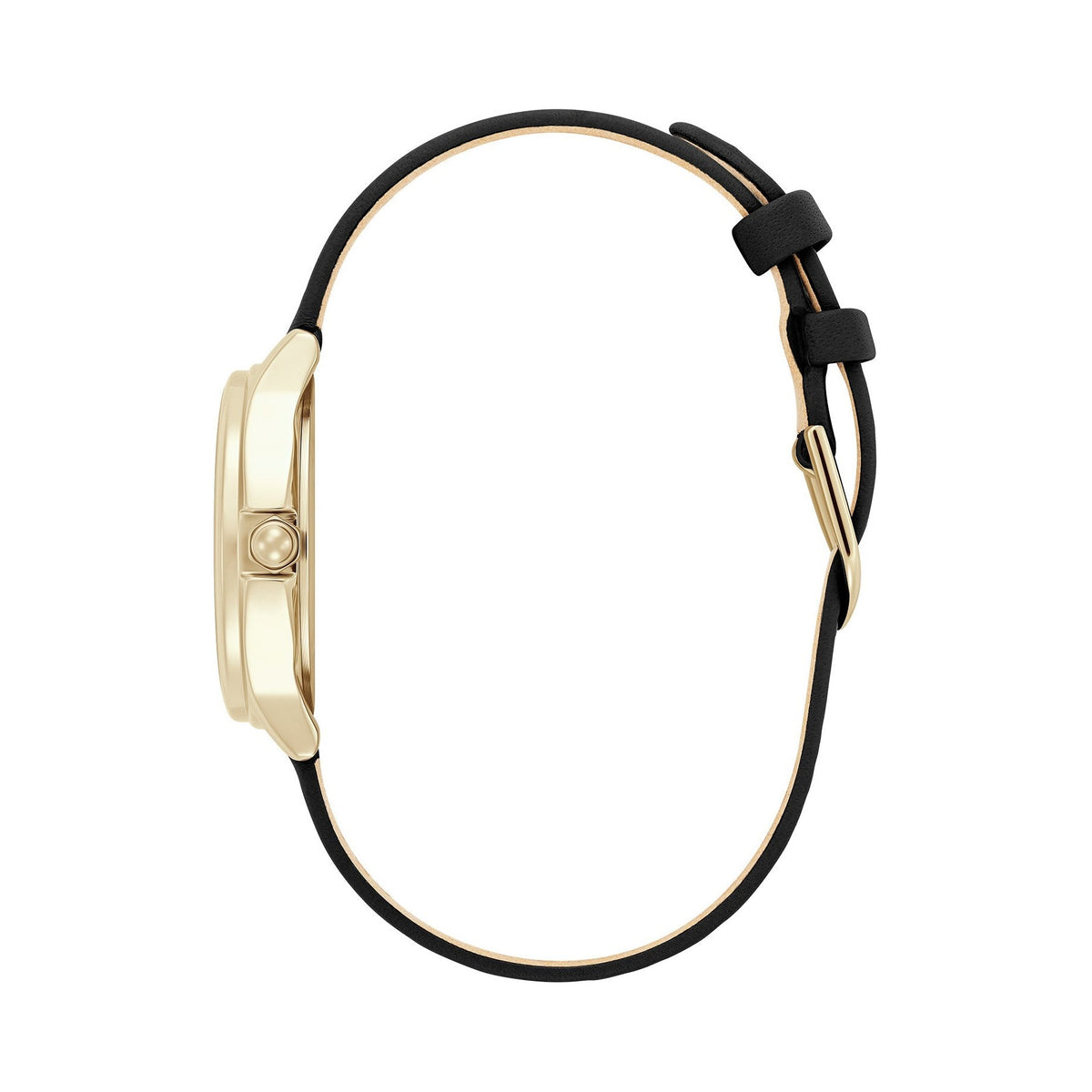 Olivia Burton Classic Bee Black Strap Watch — view 3