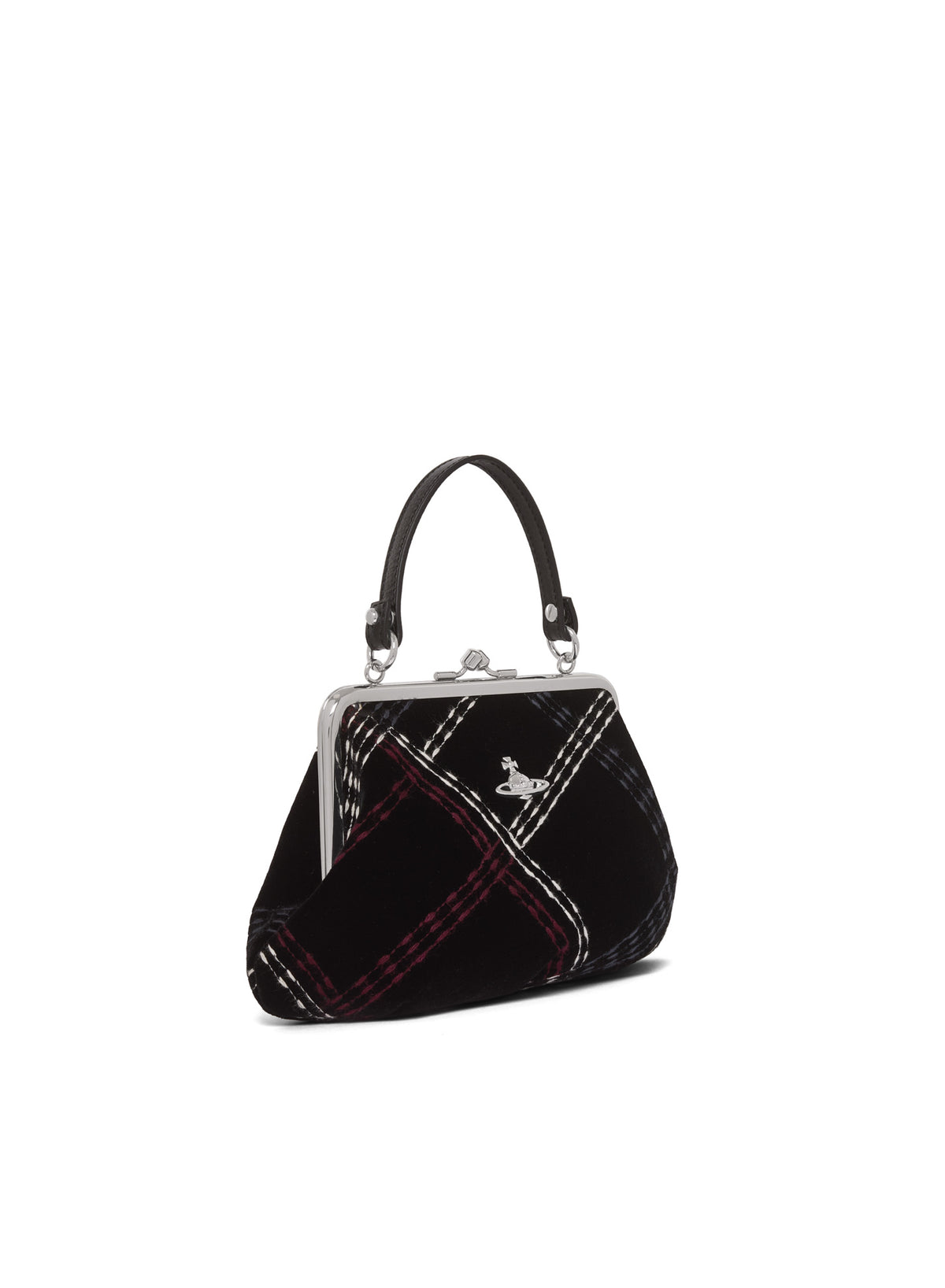 Women's Vivienne Westwood Granny Frame Purse in Black — view 2