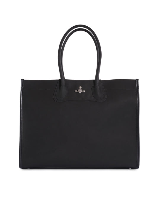 Women's Vivienne Westwood Troy Tote Bag in Black