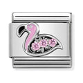 Nomination Composable Silver Flamingo Charm *
