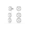 Swarovski Una Angelic Cushion Cut Stud With Detachable Drop Earrings 	5754342