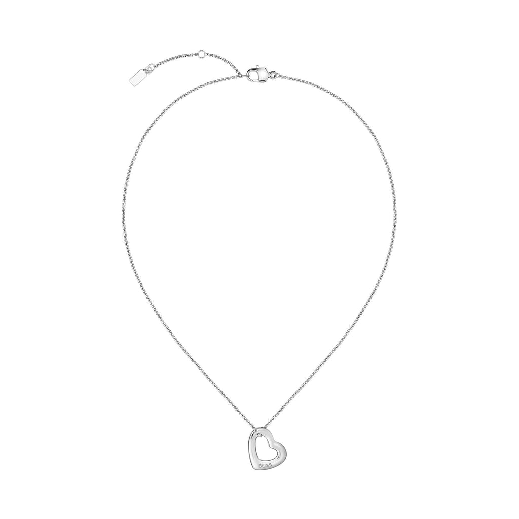 BOSS Honey Boundless Heart Pendant in Stainless Steel by BOSS