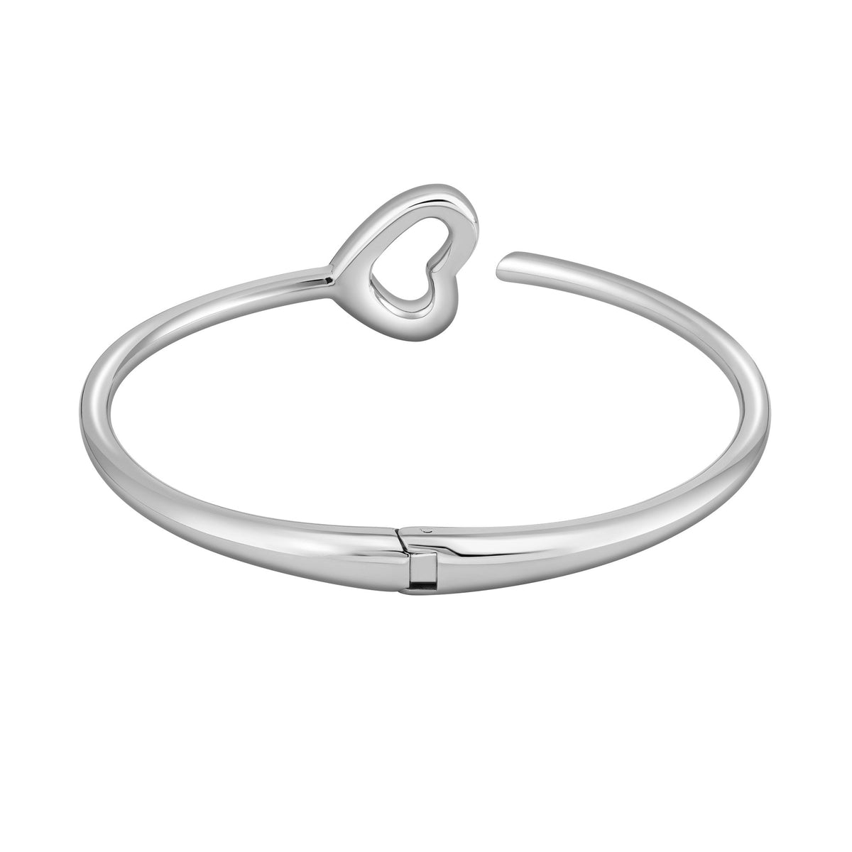 BOSS Ladies Honey Boundless Heart Bangle in Stainless Steel by BOSS