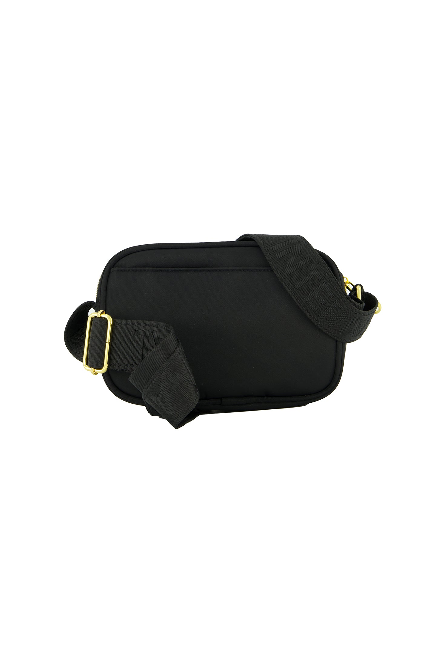 Women's Barbour International Qualify Micro Crossbody Bag in Black — view 5