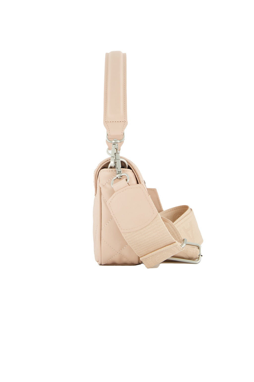 Women's Barbour International Mauve Quilted Mini Soho Crossbody Bag — view 5