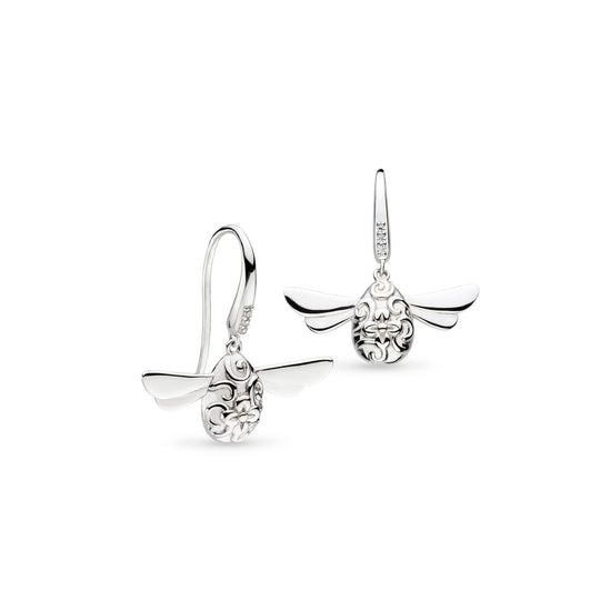 Kit Heath Blossom Flyte Honey Bee Drop Earrings 50336CZ
