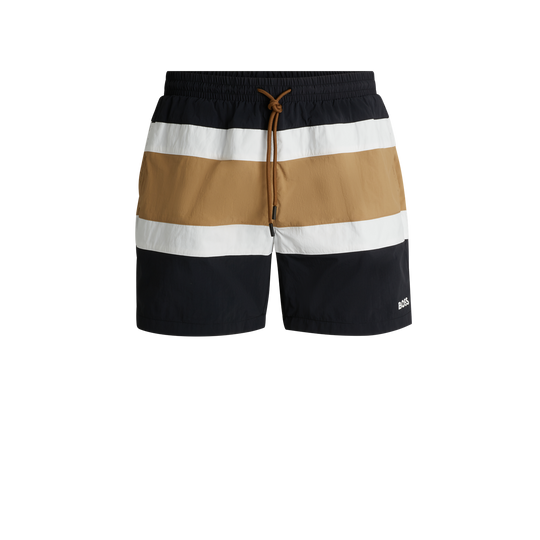Men's BOSS Black Rico Black Swim Shorts