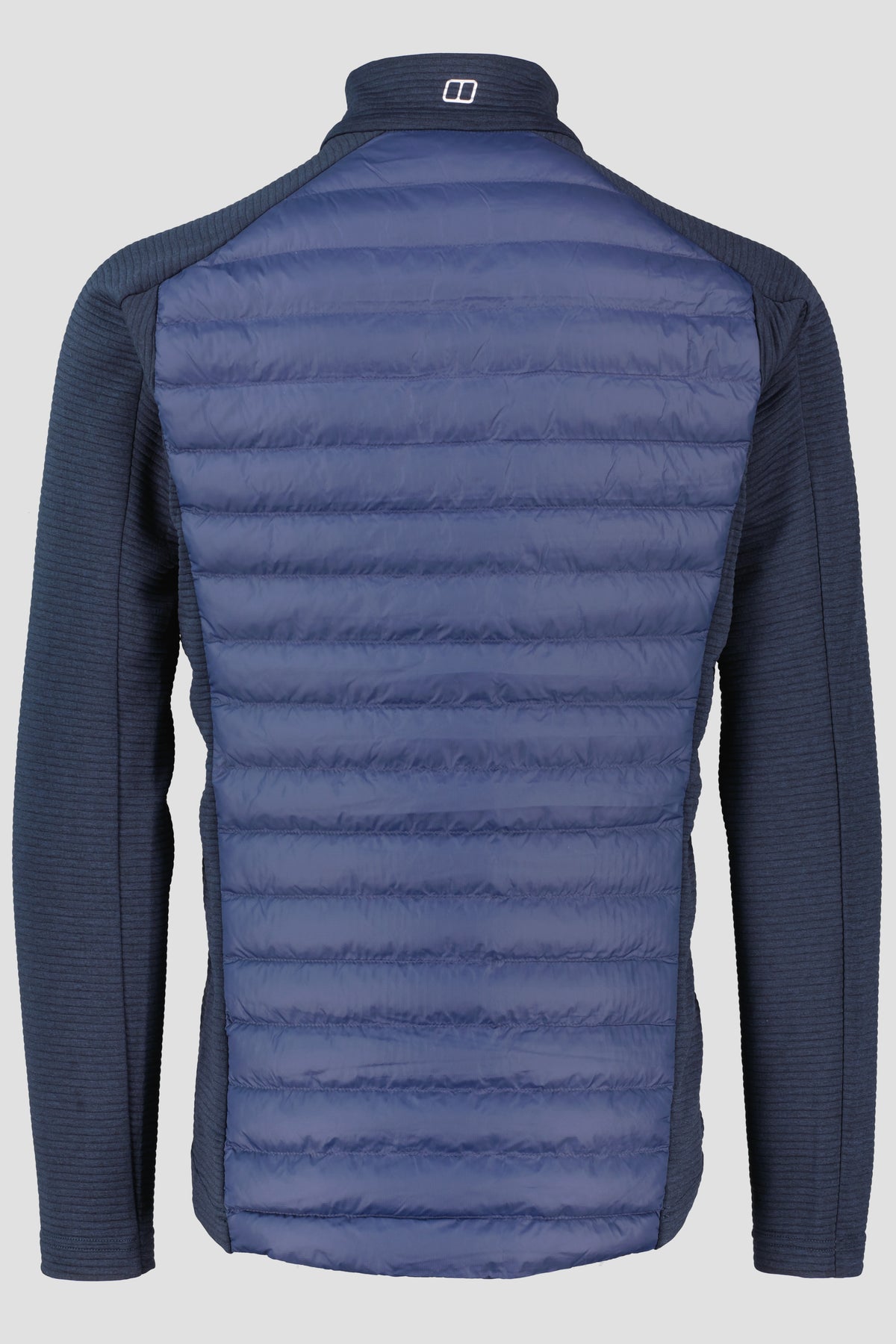 Men s Berghaus Navy Hottar Hybrid Jacket ODs Designer Clothing