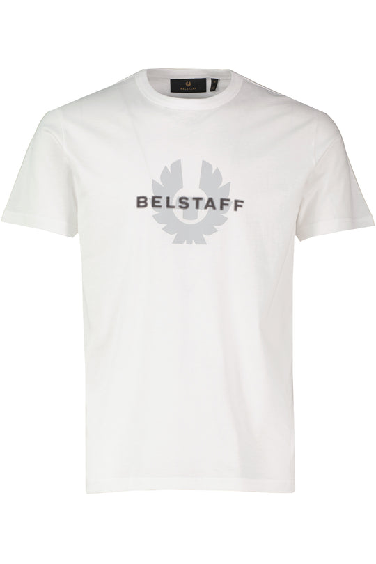 Mens Belstaff Surface  White T Shirts