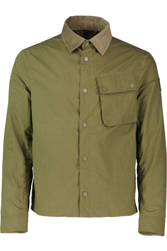 Mens Belstaff Ground  True Olive Jacket