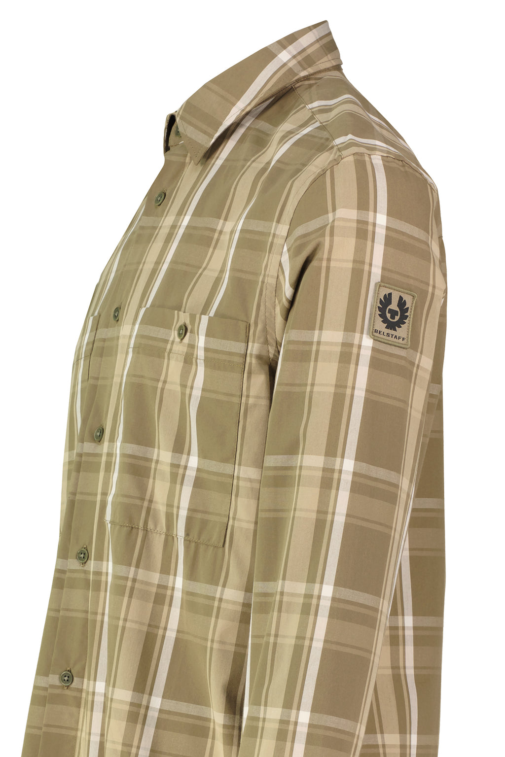 Mens Belstaff Fleet Green Shirts - image 3