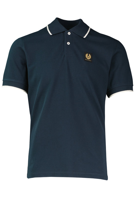Men's Belstaff Dark Ink Double Tipped Polo
