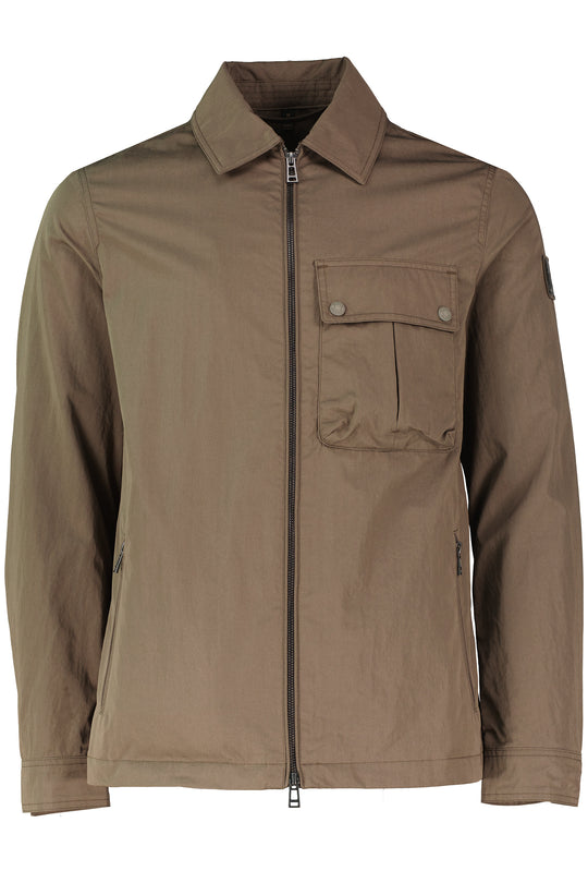 Men's Belstaff Major Brown Drome Overshirt