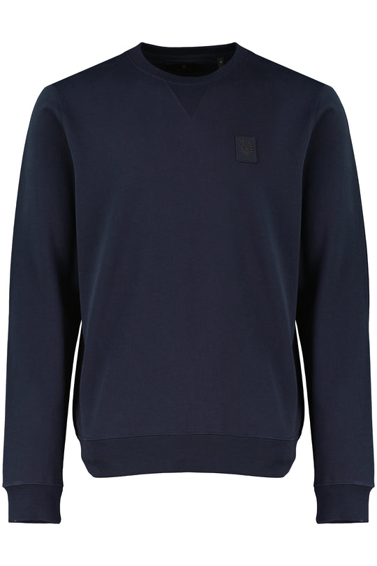Men's Belstaff Dark Ink Curator Crewneck Sweatshirt