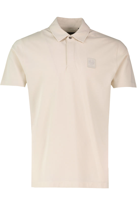 Mens Belstaff Curator  Silver Birch Polo Shirts