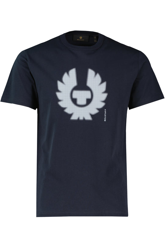 Men's Belstaff Dark Ink Bitmap T Shirt