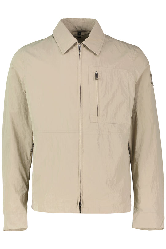 Mens Belstaff Grid  Dark Sand Overshirt