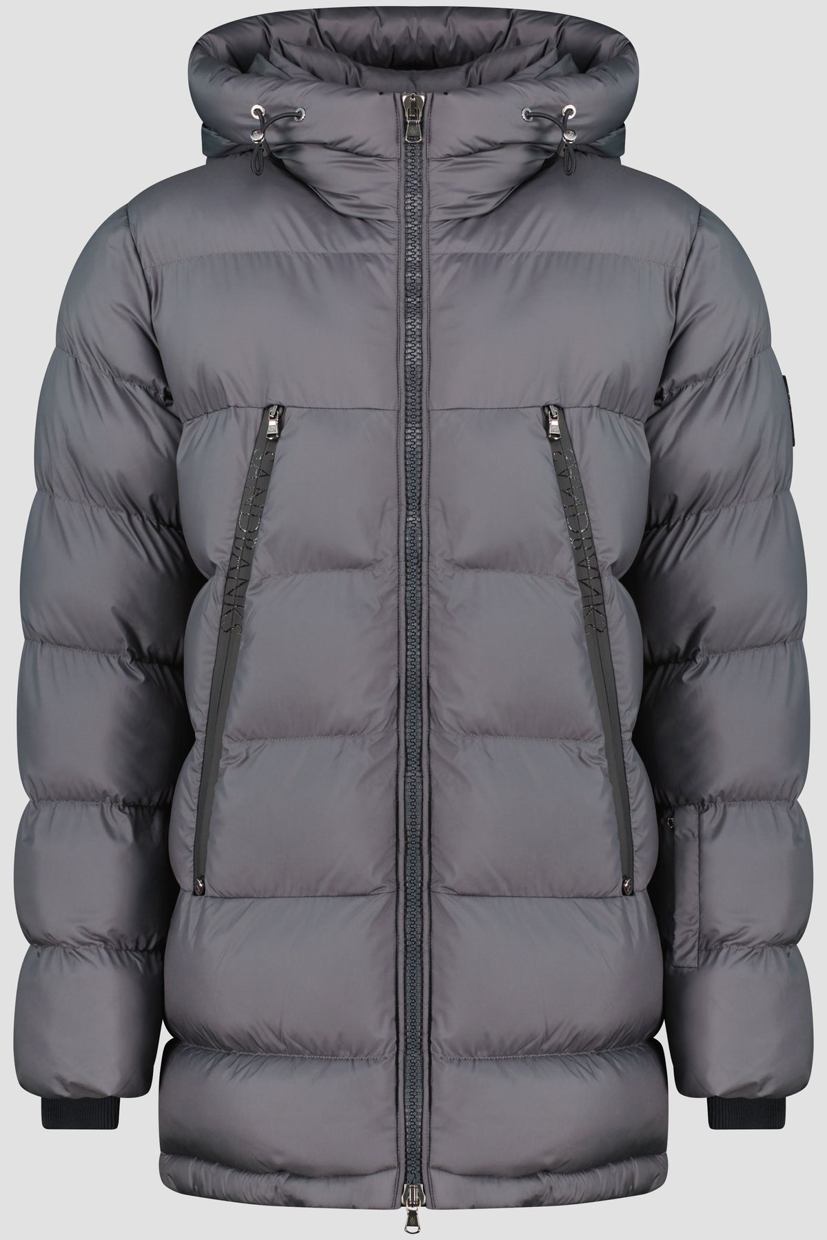 Sandbanks Charcoal Puffer Coat Men's Sandbanks Ravine Charcoal Mid