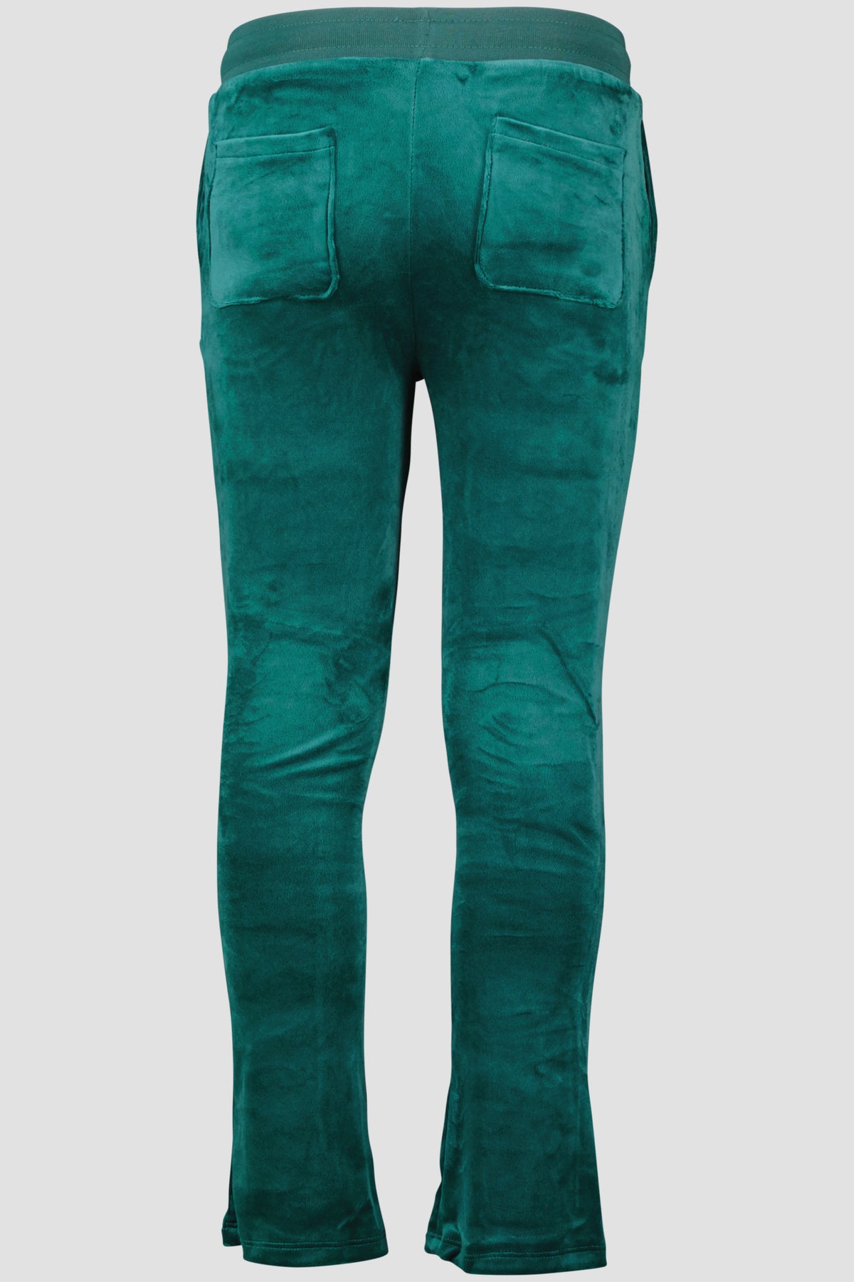 Girls Juicy Couture Botanical Garden Diamante Velour Bootcut — view 2