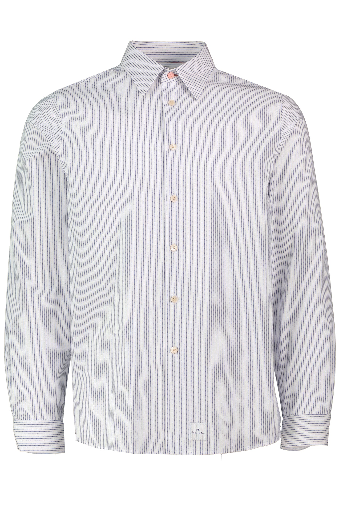 Men's Paul Smith White Stripe Long Sleeve Shirt - image 2
