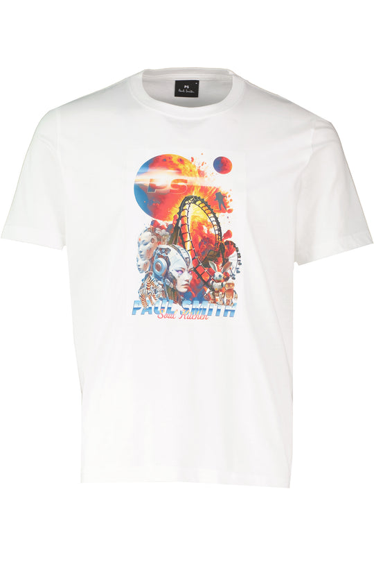 Men's Paul Smith White Regular Fit Soul Kitchen T Shirt