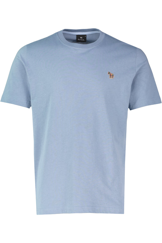 Men's Paul Smith Blue Regular Fit Zebra T Shirt